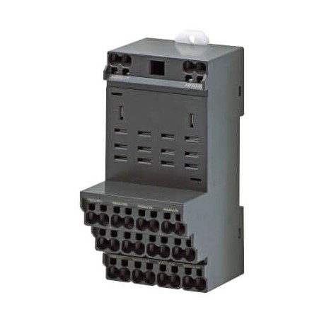 Omron PTF-14-PU-L PT 8102B PTF14PULBYOMB OMRON Socket, DIN rail/surface mounting, 14-pin, push-in plus terminals